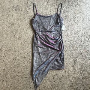 Purple sparkly mini dress Windsor